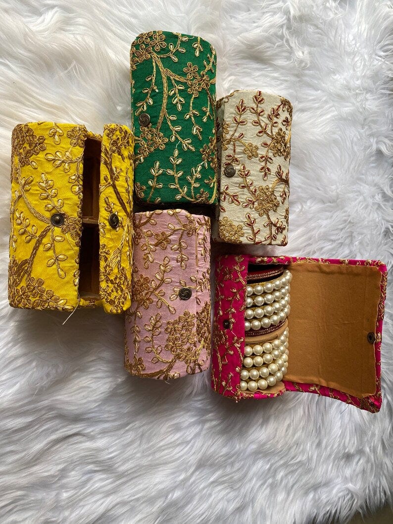 Buy jewelry box bangle box indian pakistani arab wedding dulhan gift vanity  box | Bangle box, Bridal jewellery boxes, Jewelry box with lock