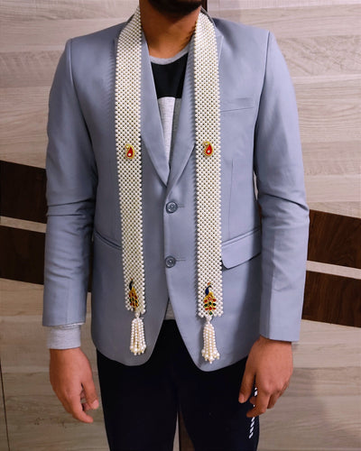 Lamansh Barati Swagat mala LAMANSH® Royal 👑 Guests Welcome Barati Swagat Mala / Dupatta / Stole / Patka's For Weddings | Special Welcome Accessories for Male Gents Guests Barati's