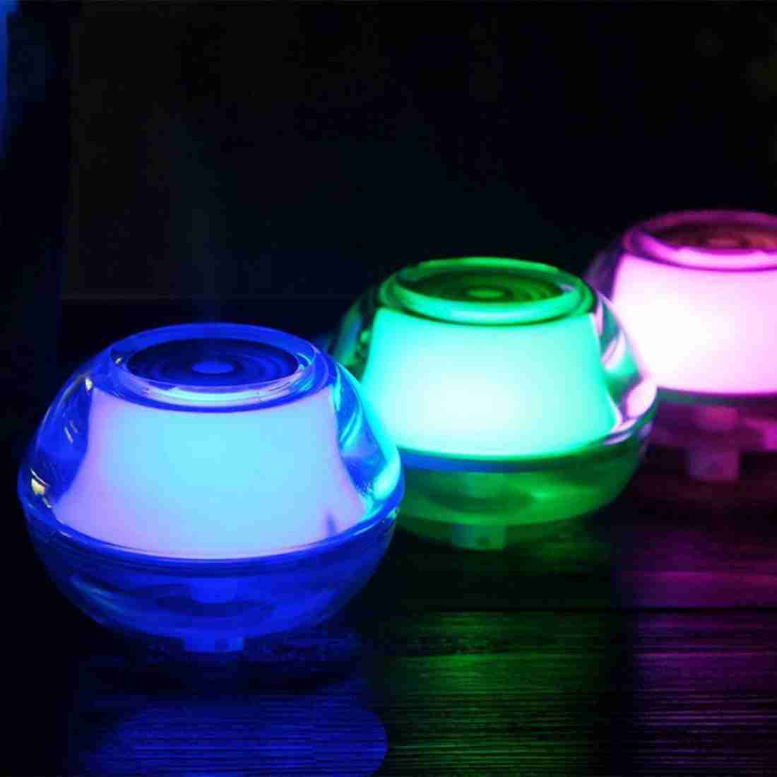 LAMANSH Bulb Air Humidifier Multicolor / Plastic / 1 LAMANSH® Magic Cool Mist Humidifiers Essential Oil Diffuser Aroma Air Humidifier with Led Night Light Colorful Change for Car, Office, Babies, Humidifiers for Home