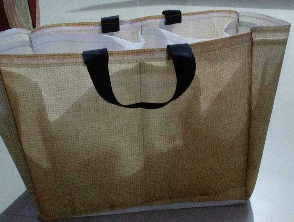 LAMANSH Compartment Bag LAMANSH® Bio-Degradable Pack of 2 Multicompartment Multipocket Vegetable 🍆 Grocery Carry Bag