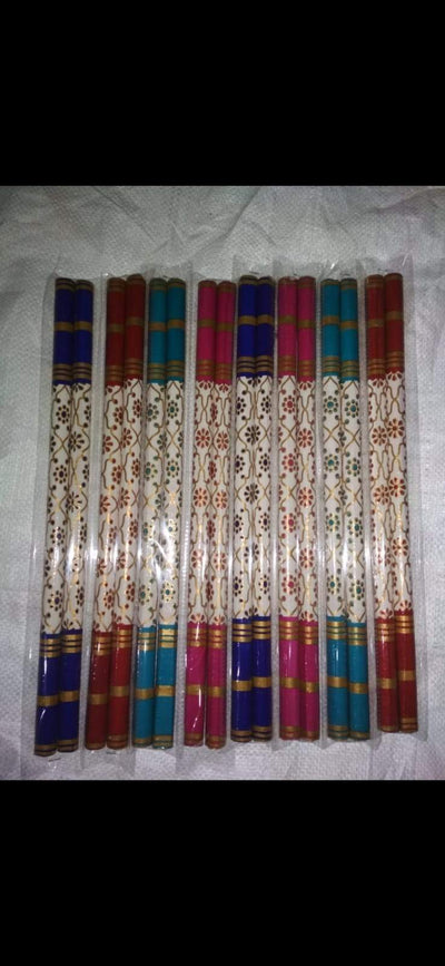 LAMANSH Dandiya Sticks LAMANSH® Pack of 5 pair PVC Coating Dandiya Sticks💃🥢For Garba Raas Navratri