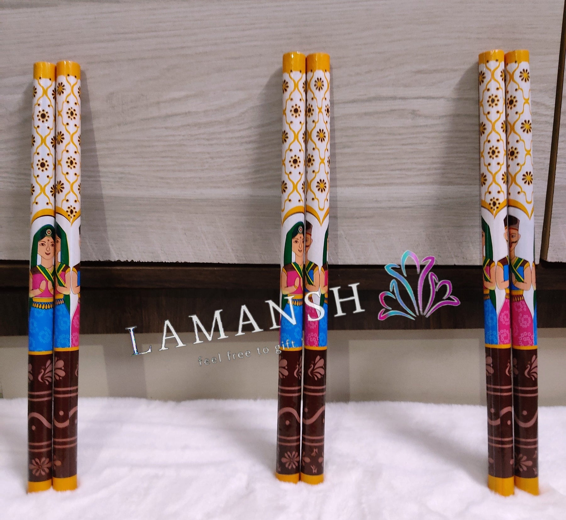 Buy SENSIMON Bearing Stainless Steel Pairs dandiya Sticks for Dance (Pair  of 1) 2 Sticks Online at Best Prices in India - JioMart.