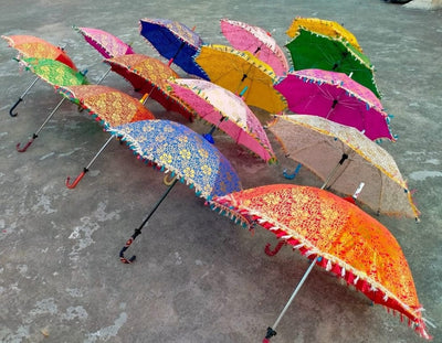 LAMANSH Decorative umbrella LAMANSH® (Pack of 1) Indian Wedding decoration Umbrellas
