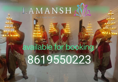 LAMANSH diya stand LAMANSH® 2 ft Height 6 Layer Candles 🕯 Diya Stand for Event Dancing 💃 Props Usage & Festival , Diwali Decoration / Golden Metal Diya Candle Holder with 60 Tealight for Bride & Groom entry (video attached)
