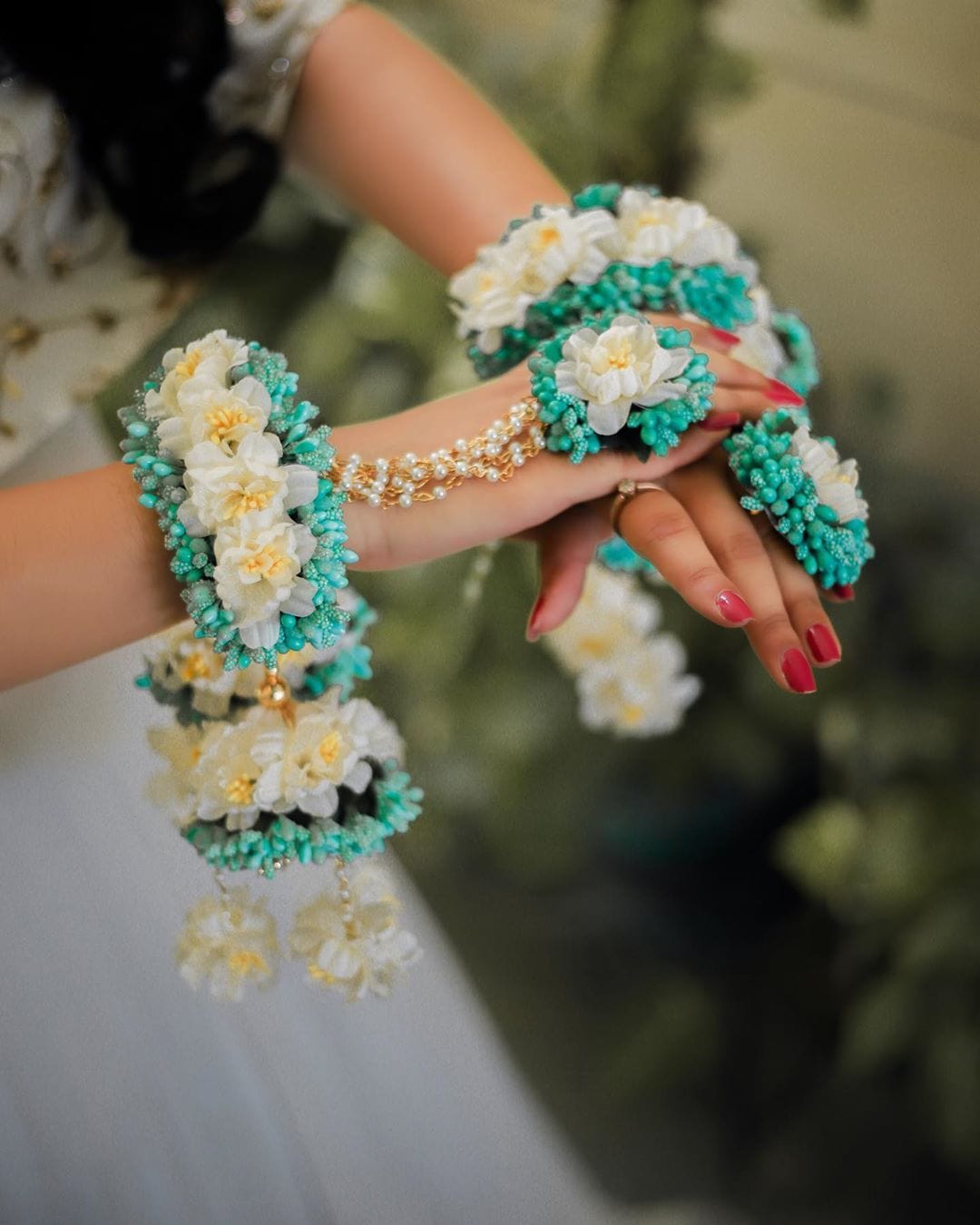 Flower Jewellery Kalira Set For Bride Jewellery 