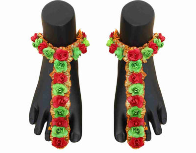 Flower Jewellery payal set / anklets set 
