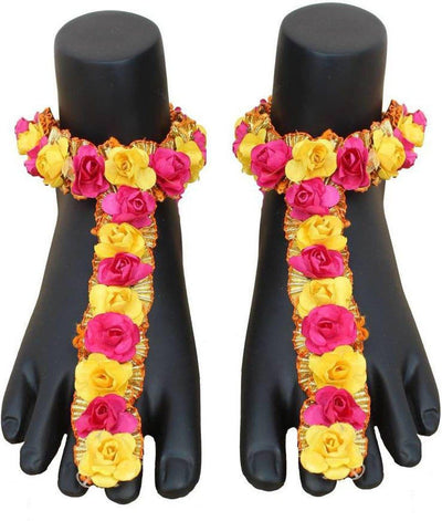 Flower jewellery/Leg/Ancle jewellery set 