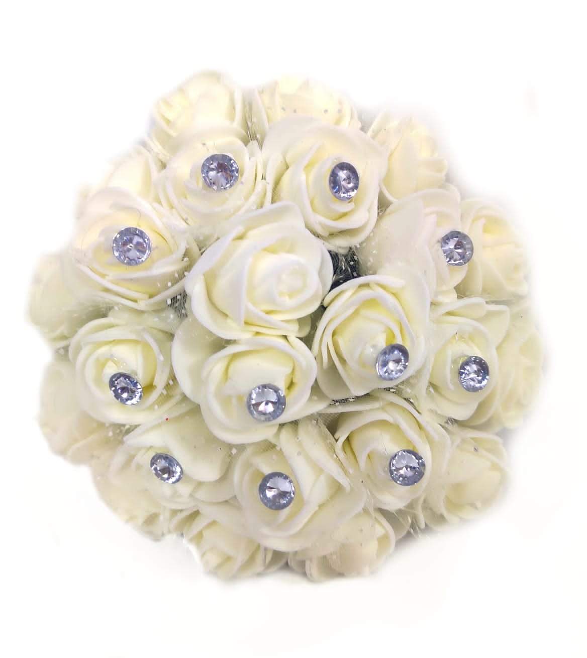 Lamansh Flower Hair Bun White / Artificial flowers / Haldi , Wedding Lamansh™ Gorgeous Look Floral 🌺 Hair Bun Juda for Women & Girls / Bridal Makeup Bun / For Wedding / Flower 🌺 Bun set