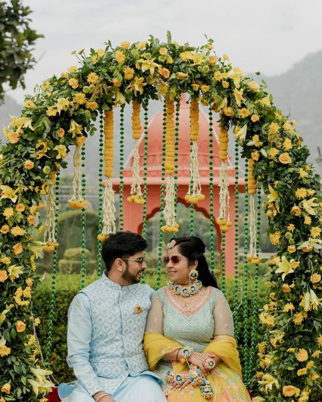 LAMANSH® Gorgeous 🌺 Floral Jewellery Set For Women Girls