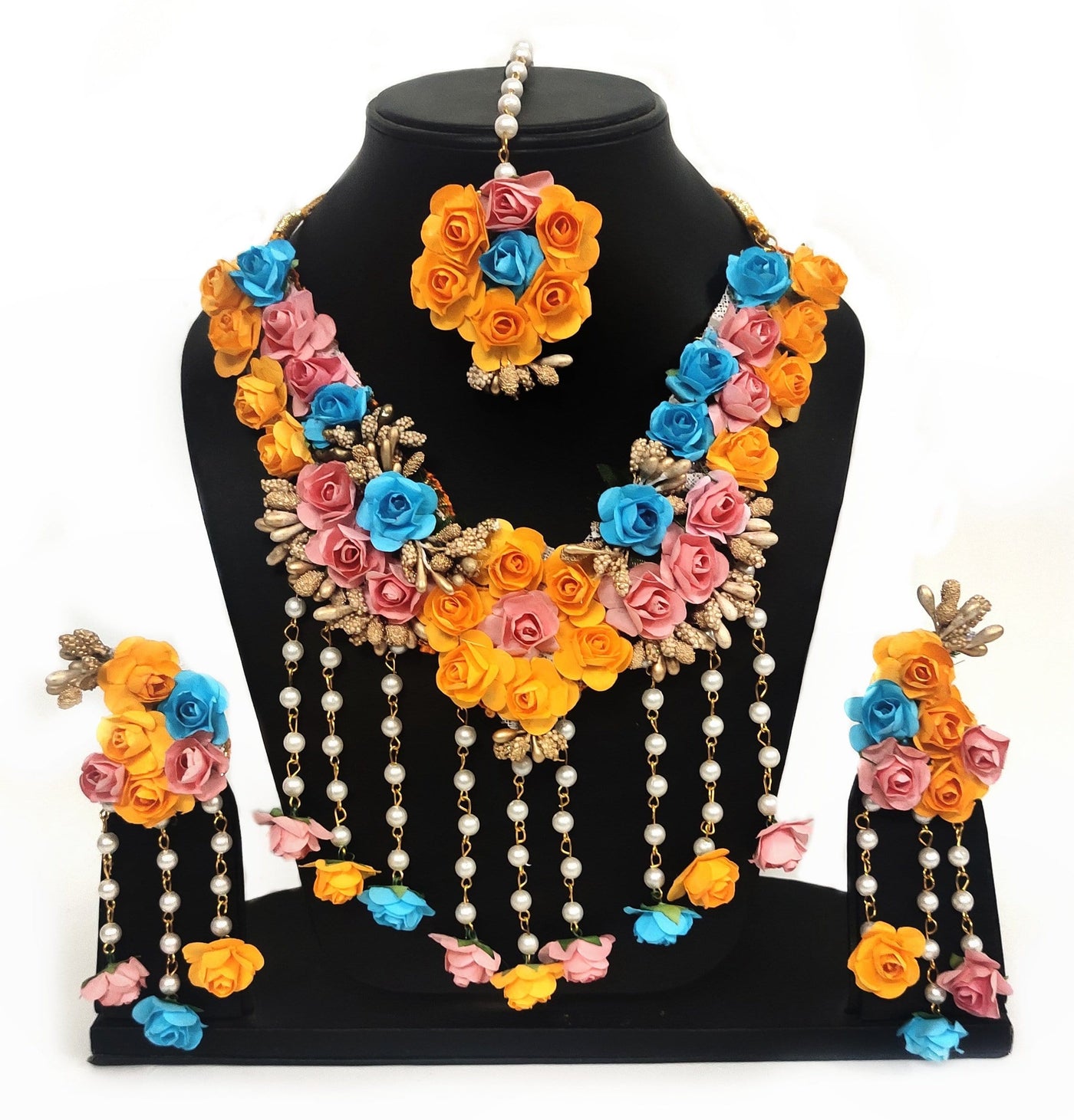 Lamansh Bridal Floral Jewellery Set - Lamansh