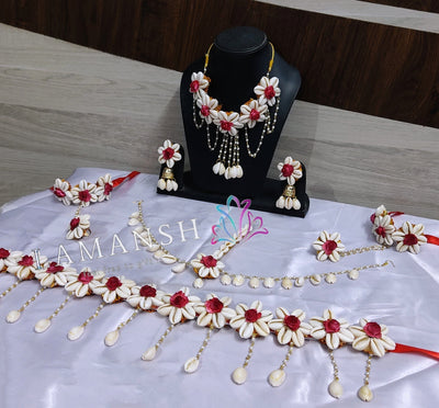 Dohale Jevan Flower Jewellery For Baby Shower Shower Jewellery