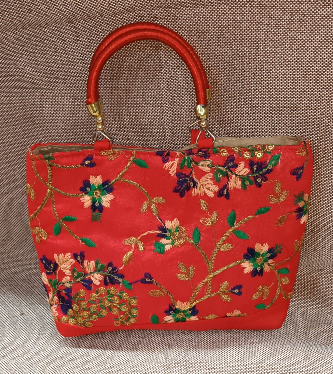Women Fashion Casual Handbag With Flowers Ladies Luxury Designer Shoulder  Bag | eBay