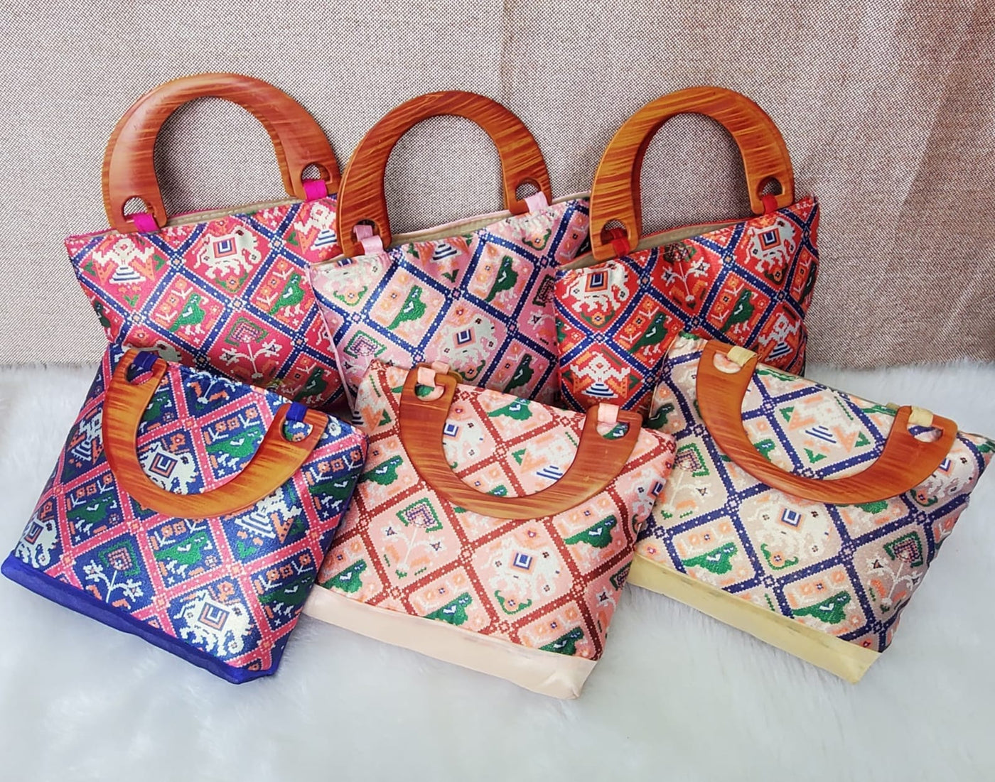 Buy Online Handicrafted Embroidery Fancy Handbags from Athulyaa