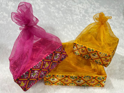 Champagne Organza Party Favor Bags