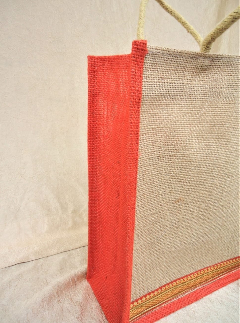 LAMANSH® Set of 10 Designer Jute Bag 10 × 12 × Jute Carry