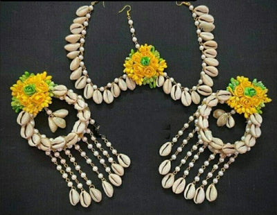 Mehandi Floral jewellery set /Lamansh