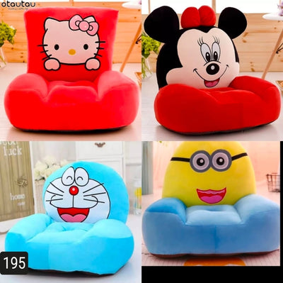 LAMANSH® Multicolor / Standard / 1 LAMANSH® Fashion Children's Sofas cartoon Plush Toy Seat Stool Oversized Baby Gift Washable