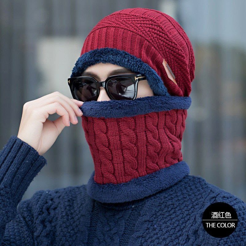 Knitted Hat Woolen Skull Cap Online LAMANSH® Unisex Acrylic Woolen