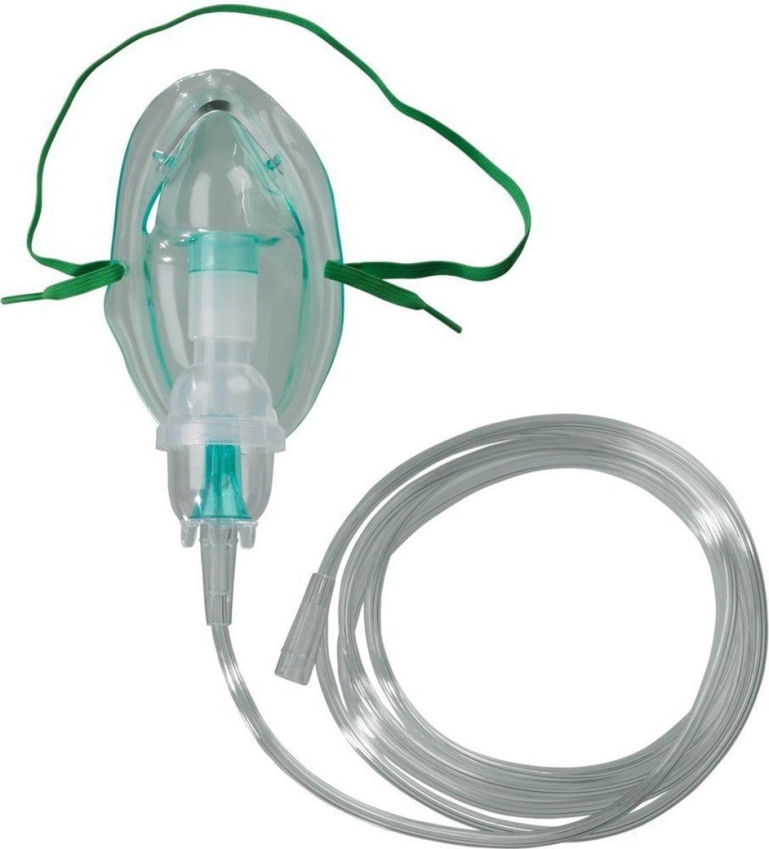 Lamansh Nebulizer White / Plastic / Standard LAMANSH® Nebulizer Kit Mask Oxygen Concentration with Adjustable Oxygen Concentration - Adult 