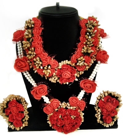 New Jaipur Handicraft Floral Jewel Set - Lamansh