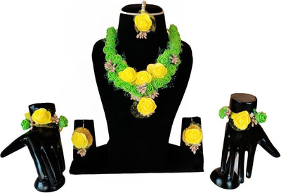 New Jaipur Handicraft Floral Jewel Set - Lamansh