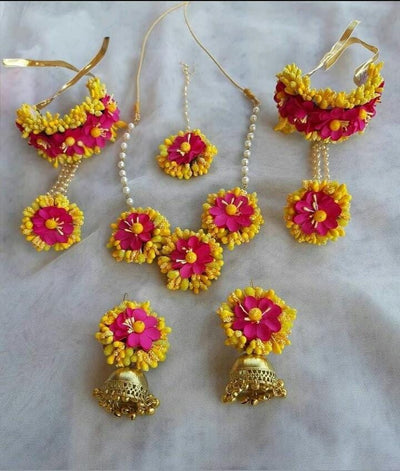 Special Haldi jewellery set