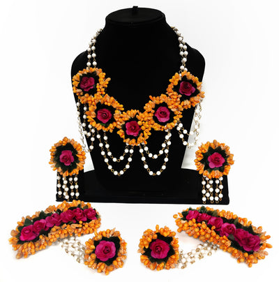 Lamansh Bridal Jewellery Set for haldi - Lamansh