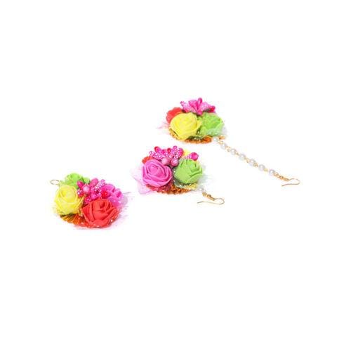 Lamansh Flower Jewellery Set - Lamansh