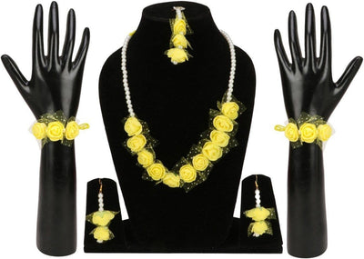 Floral jewellery set