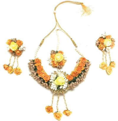 Lamansh  Floral Jewellery Set - Lamansh