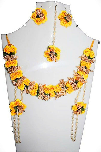 New Jaipur Handicraft Floral Jewelry Set - Lamansh