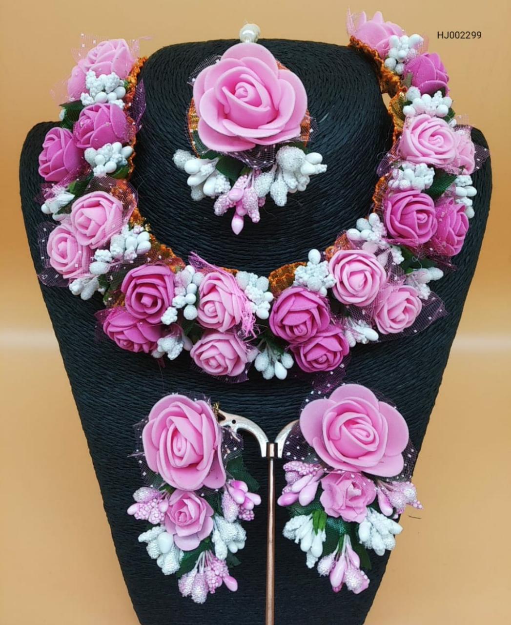 Special flower jewellery set