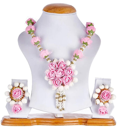 Floral jewellery set