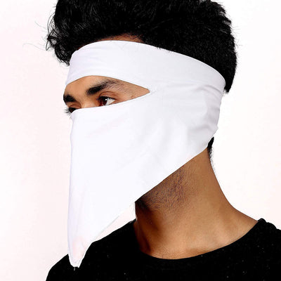 LAMANSH Random colors / Cotton / Standard LAMANSH® (Pack of 2) Cotton Anti-dust Full Face Face Mask for Men Women Kids Anti Haze Windproof Mask