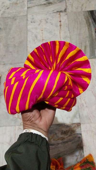 LAMANSH safa pagdi LAMANSH® 15 Pcs Wedding Turbans For Guests / Idol for Indian Weddings