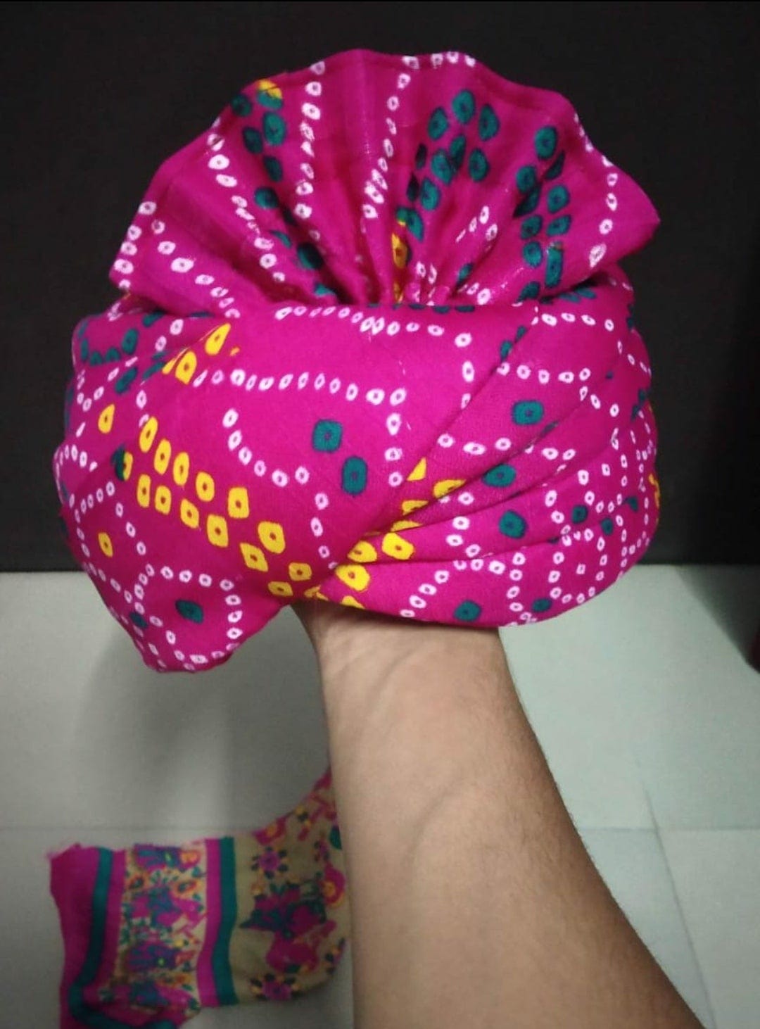 LAMANSH safa pagdi Pack of 10 LAMANSH Pack of 10 Designer Safa Pagdi For wedding / Readymade Turban for barati