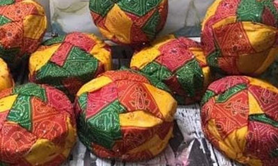 LAMANSH safa pagdi Pack of 25 LAMANSH Pack of 25 Rajasthani Readymade Pagdi For wedding / Readymade Turban for barati & Holi