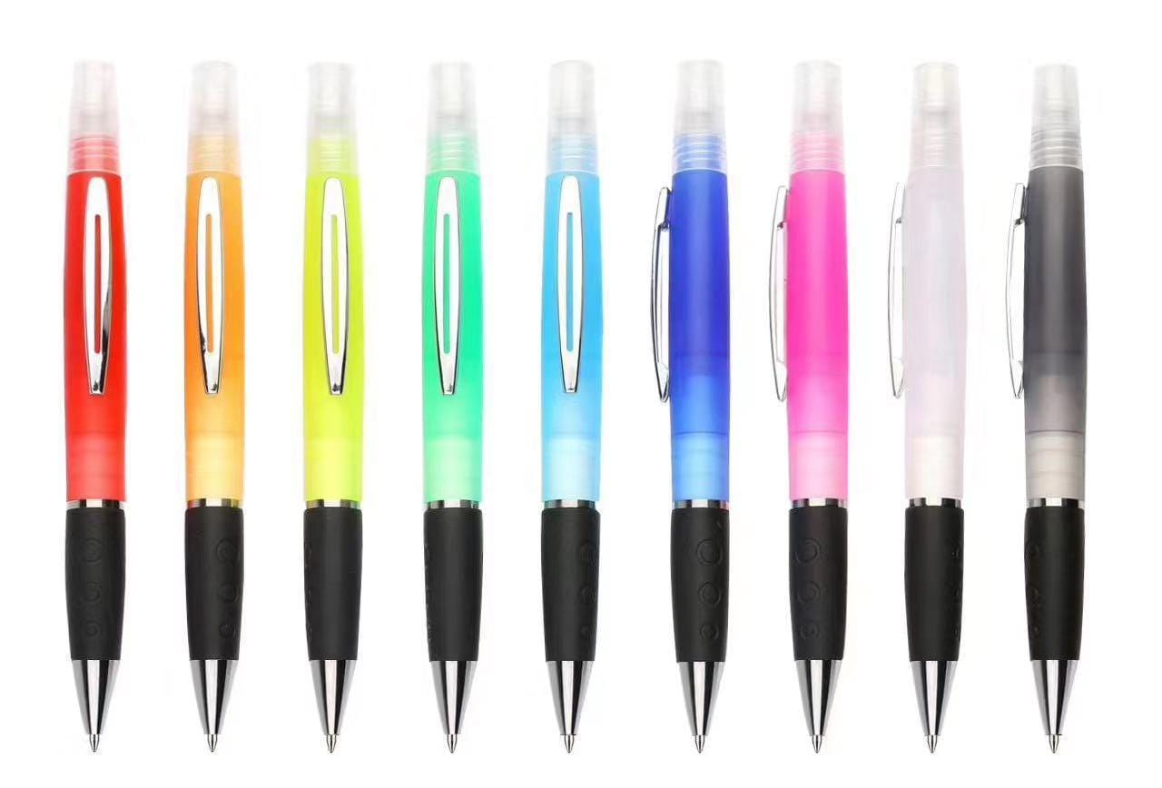LAMANSH Sanitizer Pen Multicolor / Plastic / Standard LAMANSH® Sanitizer Sprayer Refillable Bottle Pen (2 pc )