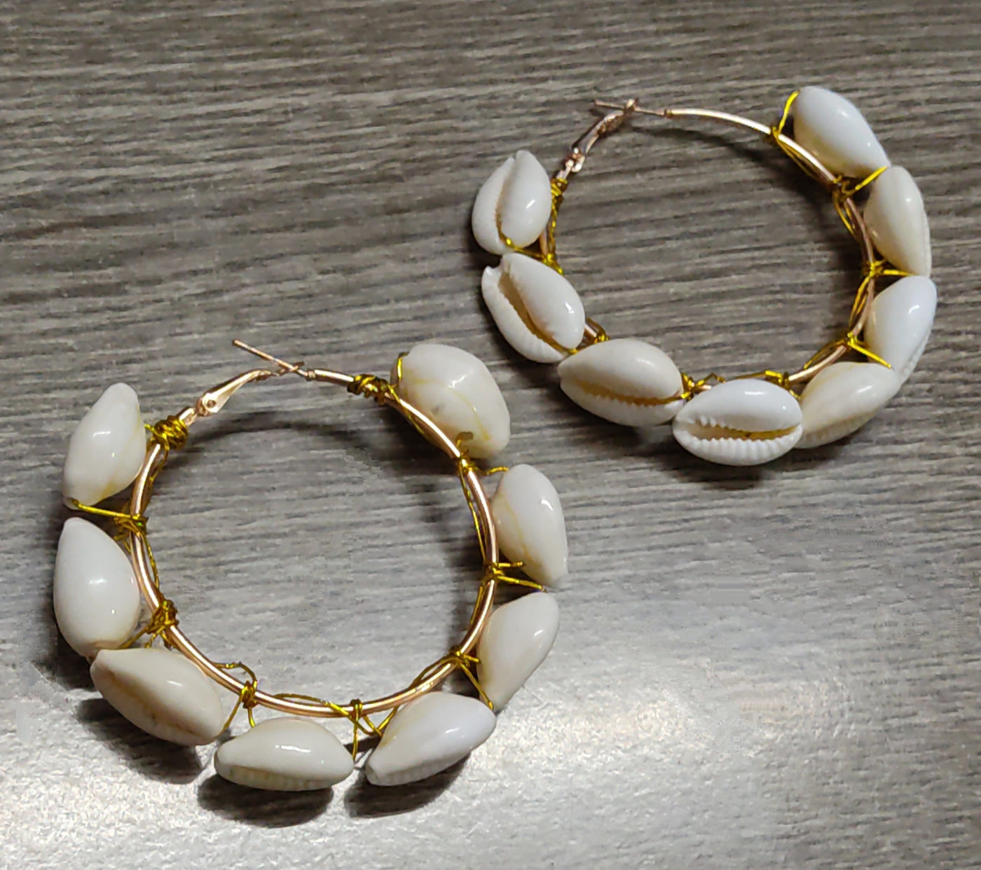 Lamansh Shell Collection White / Standard / Shell Collection 🐚 Lamansh® Shell 🐚Dailywear Party wear Earrings Set