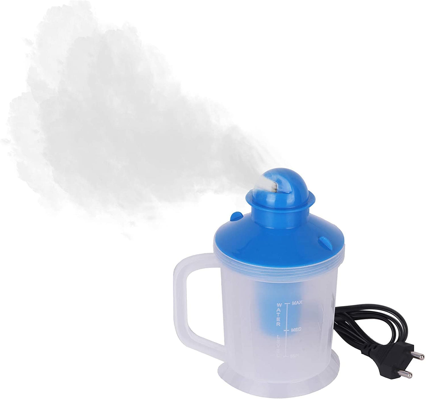 LAMANSH Steamer Vapororizer Blue / Standard Plastic / Standard LAMANSH 3 In 1 Steam Vaporizer, Nose and Cough Steamer, Nozzle Inhaler
