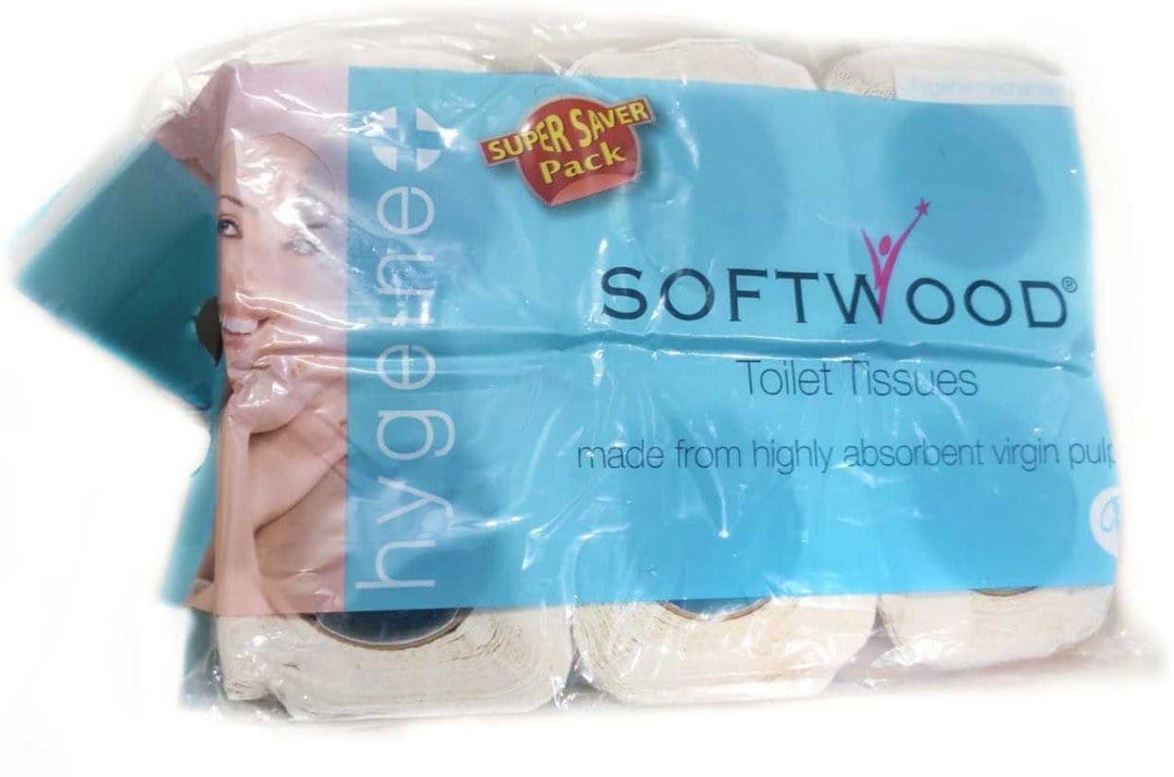 LAMANSH Toilet Paper White / Tissue Paper / 6 LAMANSH® 2 Ply Toilet Paper Tissue Roll / Toilet Paper/Tissue Roll Pack of 6 