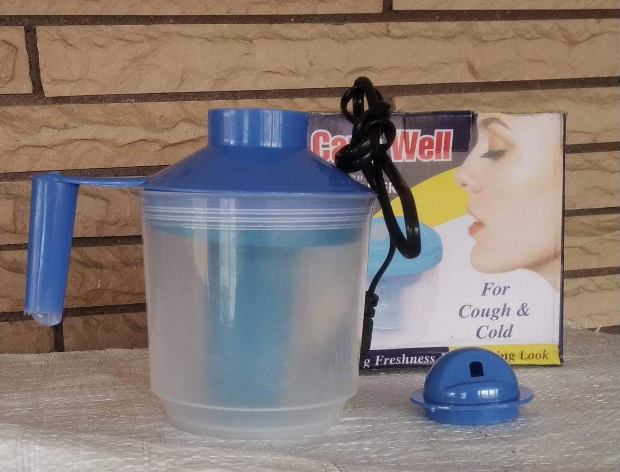 LAMANSH Vaporizer Blue / Plastic / Standard LAMANSH® 2 In 1 Steam Vaporizer,Nose Steamer,Cough Steamer,Nozzle Inhaler & Nose Vaporiser