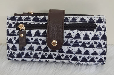 LAMANSH wallet LAMANSH cotton ikat print hand wallets / Clutches for women / Stylish purse for parties 🎉 & wedding ceremony