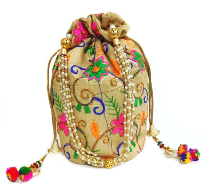 LAMANSH ® Women's Potli Bag LAMANSH Women's Potli Bag with Potli /womens potli bag for wedding;gifting