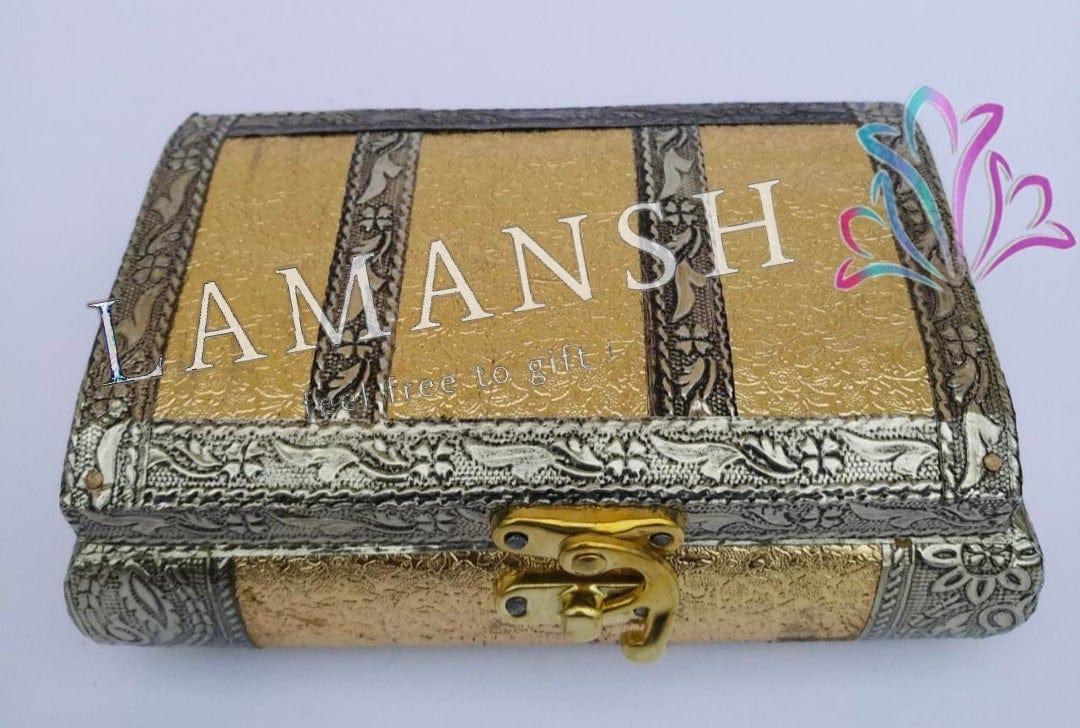 LAMANSH Wooden Dry fruit Box Multicolor / Wooden / Standard LAMANSH® Beautiful Luxurious Dry Fruit Box For Serving To Guest /Good Looking Dry Fruits Gift Hamper Wooden Gift Box