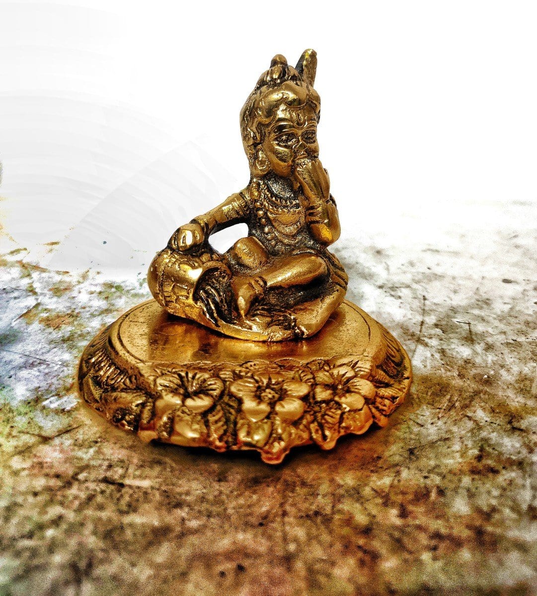 Laddu Gopal ji for Home Temple / God Showpiece Statue / Murti 