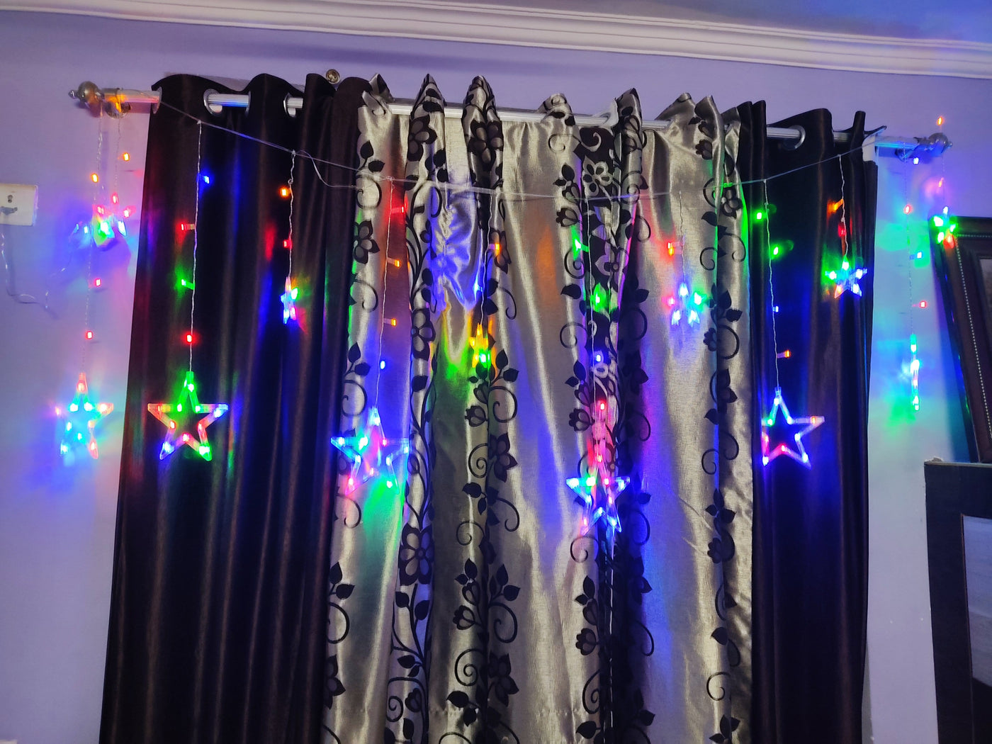 New Jaipur Handicraft Diwali Light 💥 LAMANSH Multicolor Star Light Color Changing Diwali Decorative Lights 💥 for Home / Christmas 🎄🎅🔔❄ Decoration Star ⭐ Light