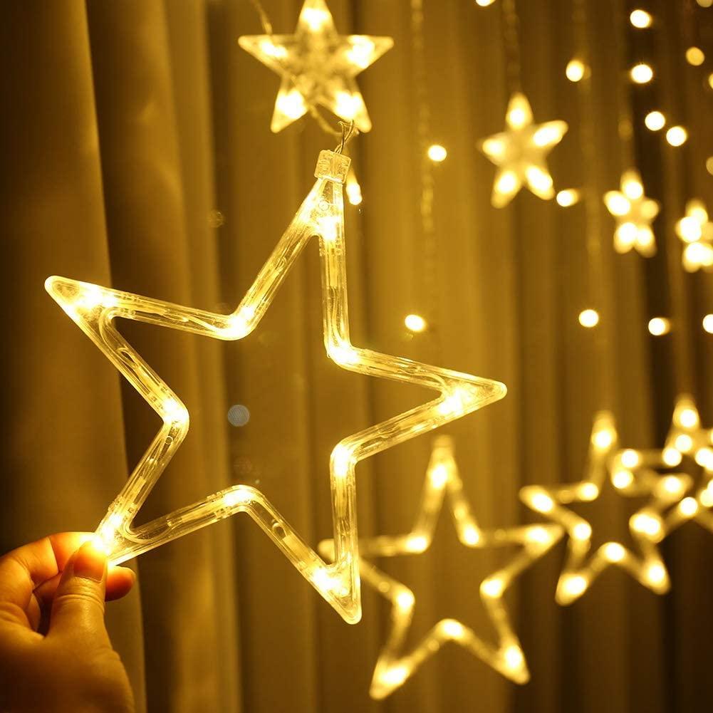 New Jaipur Handicraft X MAS Star 🌟 Light / Color Changing Decorative Lights 💥 for Home / Christmas 🎄🎅🔔❄ Decoration Star ⭐ Light / Perfect💯✨ for Home Decoration - Lamansh