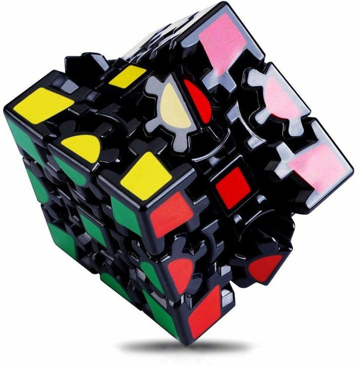 gear rubik's cubes LAMANSH Unique Puzzle Rubik's Cube / King 3x3 Black Base Magic Gear Tw – Lamansh