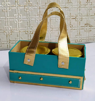 New Jaipur Handicraft Gift Baskets 💛 Blue Lamansh® Luxurious Room Gift 🎁Hamper Basket